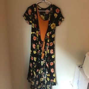 Kimono with bodysuit